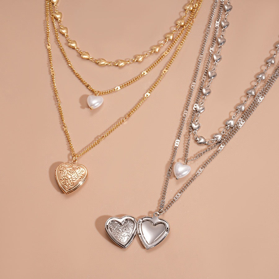 Heart Layered Necklace