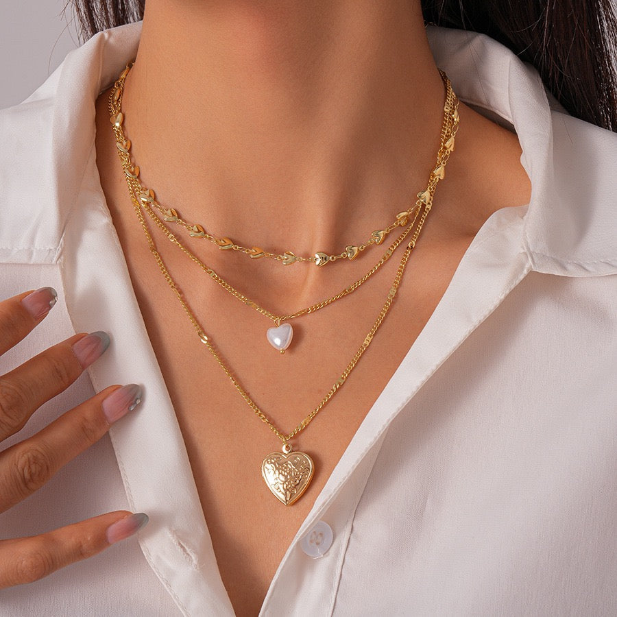 Heart Layered Necklace