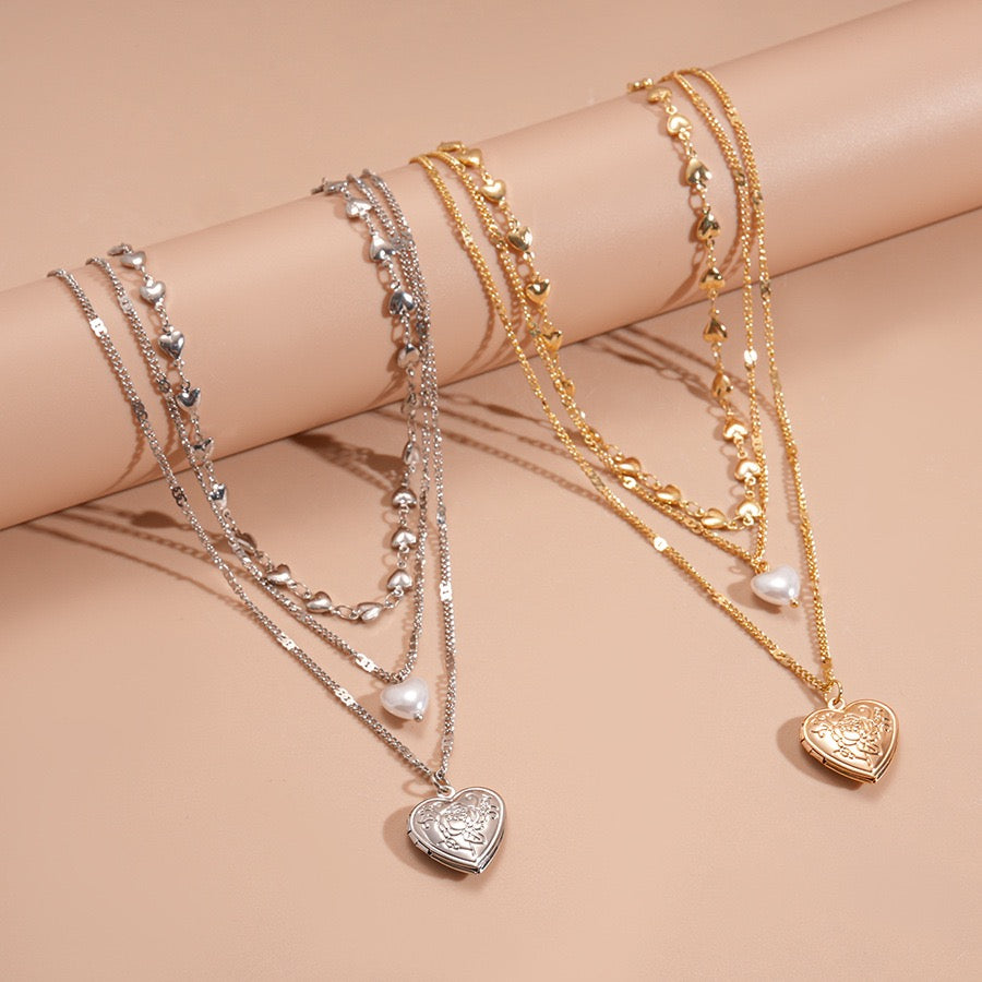 Heart Layered Necklace